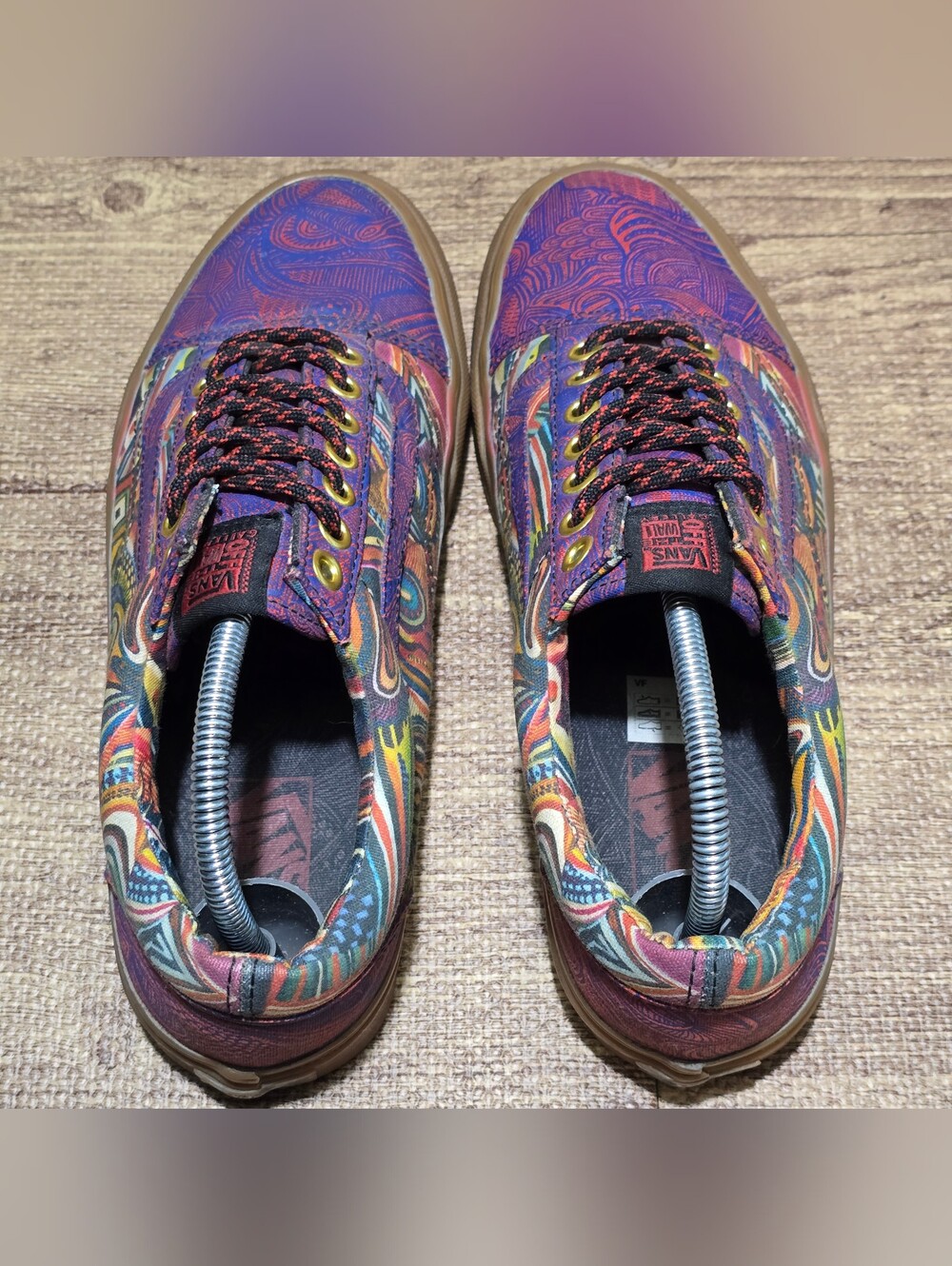 Vans OTW Gallery X Zio Ziegler Old Skool ZZ Mens 7 Womens 8.5 NWOB Rare Artist - Picture 9 of 15
